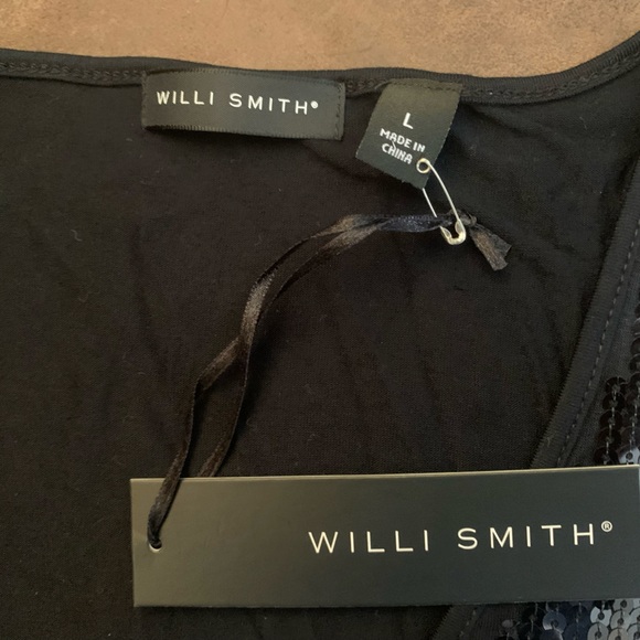 Willi Smith Sparkly Sexy Tank!  NWT Size L - Picture 6 of 6